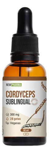 Cordyceps Sublingual 30 Ml Concentración 3:1 Sin Sabor