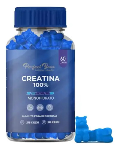 Creatina Gomitas 1 Mes Perfect Bear Sin Sabor