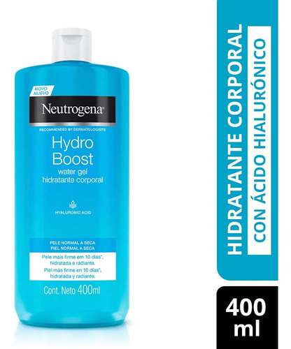 Crema Corporal En Gel Neutrogena Hydro Boost 400 Ml