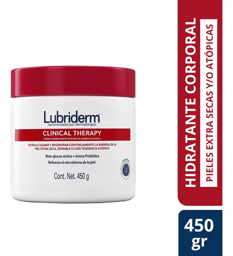 Crema Corporal Lubriderm Clinical Therapy 450 Ml