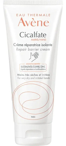 Crema De Manos Avene Reparadora - Ml Fragancia Suave & Agradable Tipo De Envase Frasco