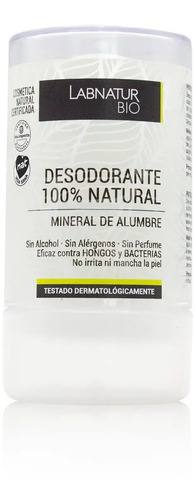 Desodorante Piedra Alumbre 100% Natural 120g Vegano