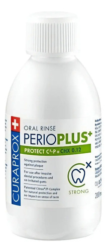 Enjuague Bucal Curaprox Perioplus+ Protect Citrox 200 Ml.