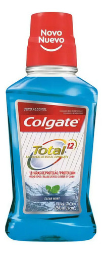 Enjuague Bucal Colgate Total Clean Mint Sin Alcohol 250 Ml