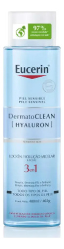 Eucerin Dermatoclean Micelar Limpiadora 3 En 1 X400 M