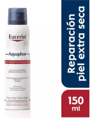 Eucerin Aquaphor Spray 150ml Fragancia Neutro Tipo De Envase Botella Neutra