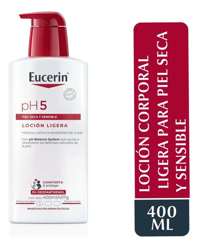 Eucerin Ph5 Loción Hidratante Piel Seca Y Sensible 400ml Neutra