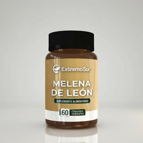 Extremo Sur - Melena De Leon 500mg 60 Cap. 100% Natural Sin Sabor