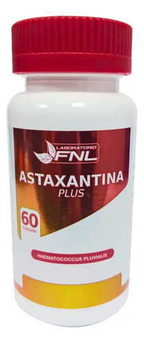 Astaxantina 4mg Fnl Astaxanthin 60 Softgel Epa Dha Sabor Sin Sabor