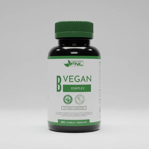 B Complex Vegana Complejo B B12 Vitamina Fnl Sin Sabor
