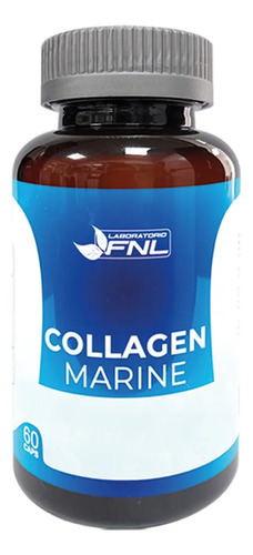 Fnl Colageno Marino 60 Caps 600 Mg Hueso Piel Uñas Sabor Sin Sabor