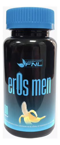 Potenciador Sexual Masculino Hombre Eros Men 60 Capsulas Fnl Sabor Sin Sabor