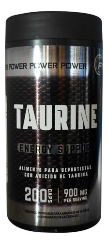 Fnl Taurina 900 Mg 200 Caps Andina Grans Sabor Sin Sabor