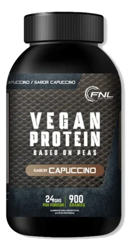 Proteina Capuccino Vegana - 900 Grs Sabor Cappuccino