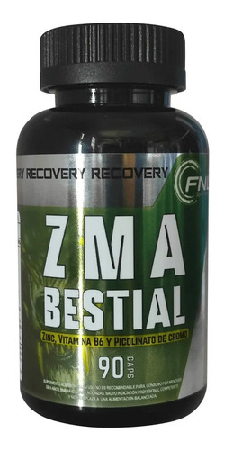 Zma Bestial 90 Cápsulas Fnl Sport Nutrition Sabor Sin Sabor