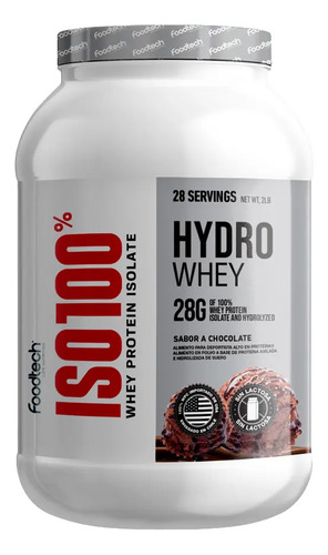 Iso100% Hydro Whey 2lbs - Foodtech Chocolate
