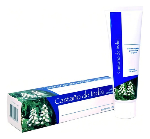 Gel Descongestivo Castaño De Indias 100g Green Medical