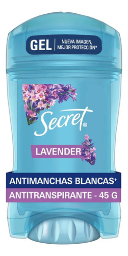 Gel Invisible Antitranspirante Ph Balanced Lavender Lavanda