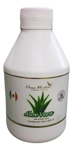 Gel Nutricional Aloe Vera Sin Sabor 1 L Green Medical Libre De Aloína