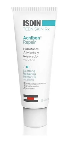 Hidratante Aliviante Y Reparador Acniben Repair Día/noche Para Piel Normal A Sensible De 40ml/40g 20+ Años