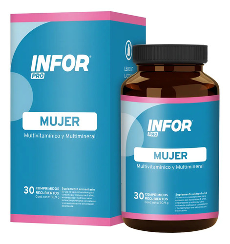Infor Pro Mujer 30 Comprimidos Sabor Sin Sabor Sin Sabor