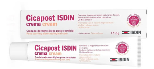 Isdin Cicapost Crema Post Cicatricial 50 Gramos Neutra