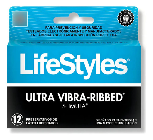Preservativos Lifestyles Stimula X12
