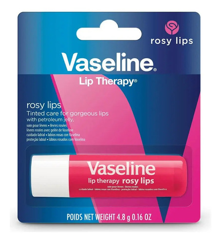 Vaselina Balsamo Para Labios Lip Therapy Rosy Lips