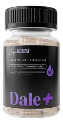 Maca Negra Y L Arginina 60caps Equilibrio Hormonal Sin Sabor
