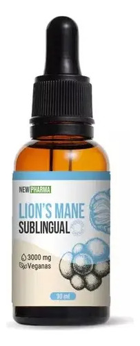 Melena De Leon Sublingual 30ml Sin Sabor