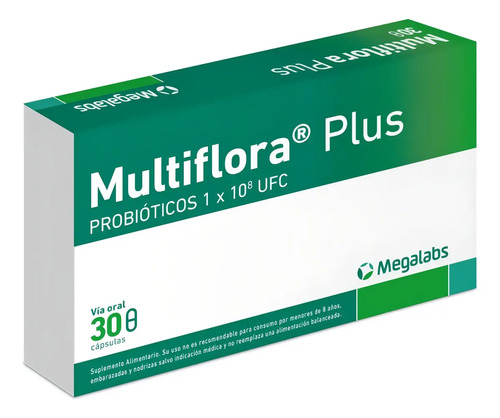 Multiflora Plus 30 Cápsulas Sabor Original