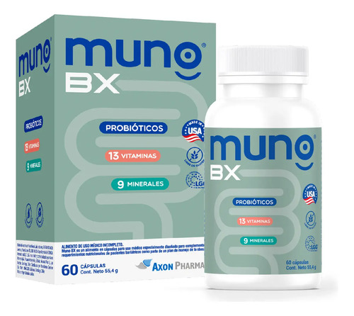 Muno Bx 60 Capsulas Sin Sabor