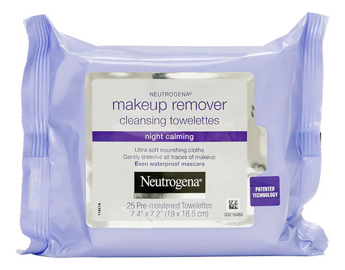 Neutrogena Night Calming Toallitas Desmaquillantes 25 Unidades