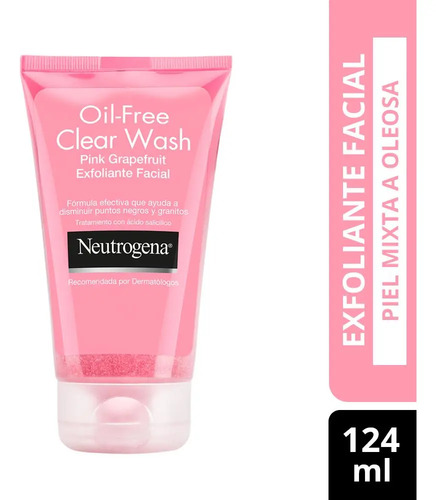 Exfoliante Facial Neutrogena Pink Grapefruit X 124 Ml