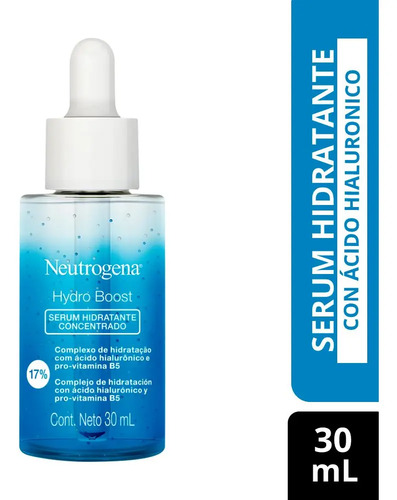 Serum Neutrogena® Hydro Boost 30 Ml Todo Tipo De Piel Día/noche