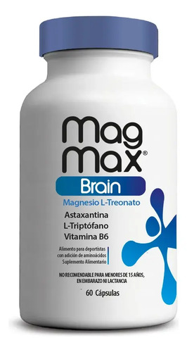 Newscience Mag Max Brain L Treonato Magnesio 60 Cápsulas Sin Sabor