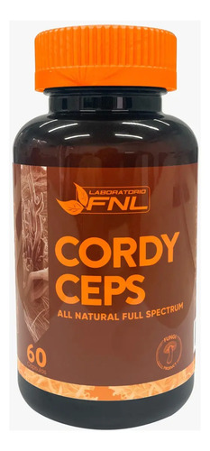 Fnl Cordyceps 60 Cápsulas Resistencia Física Y Oxigenación Sabor N/a