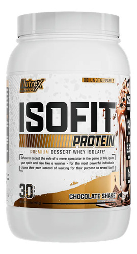 Proteina Nutrex Isofit Isolatada 2.2 Lb Los Sabores Chocolate
