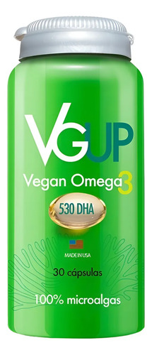 Omega 3 Up Vegan Dha 30 Capsulas Newscience Sabor Sin Sabor