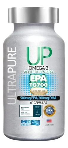 Omega Up Tg Epa 700 (60 Cápsulas) Sin Sabor