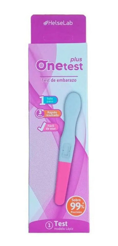 Test De Embarazo Onetest Plus Lapiz 3 Minutos 1 Unidad