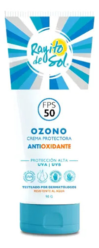 Crema Protectora Fps 50 Ozono 90g | Rayito De Sol
