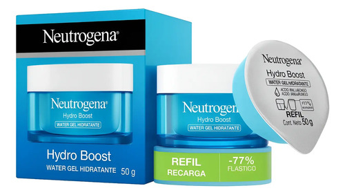 Neutrogena Hydro Boost Gel 50 G + Refill 50 G Hidratación Todo Tipo De Piel Día/noche