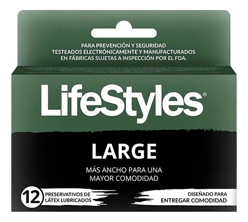 Preservativo Lifestyles Large X 12