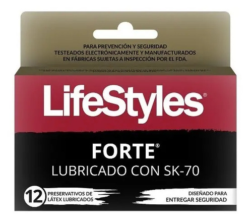 Preservativo Lifestyles Forte X 12