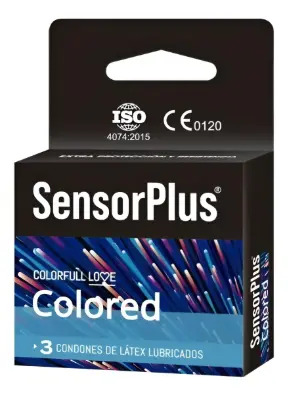 Preservativos Sensor Colored