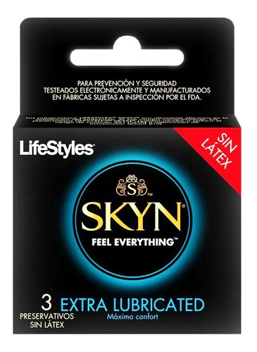 Preservativos Condones Libres De Látex Ultra Lubricados Skyn