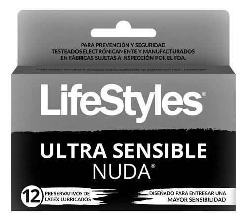 Lifestyles Nuda-ultra Sensible X 12