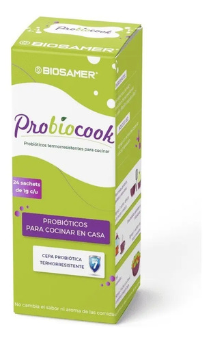 Probióticos Para Cocinar En Casa 24 Sachets Sin Sabor