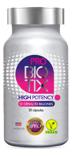 Probiotix High Potency (30 Cápsulas) Sin Sabor